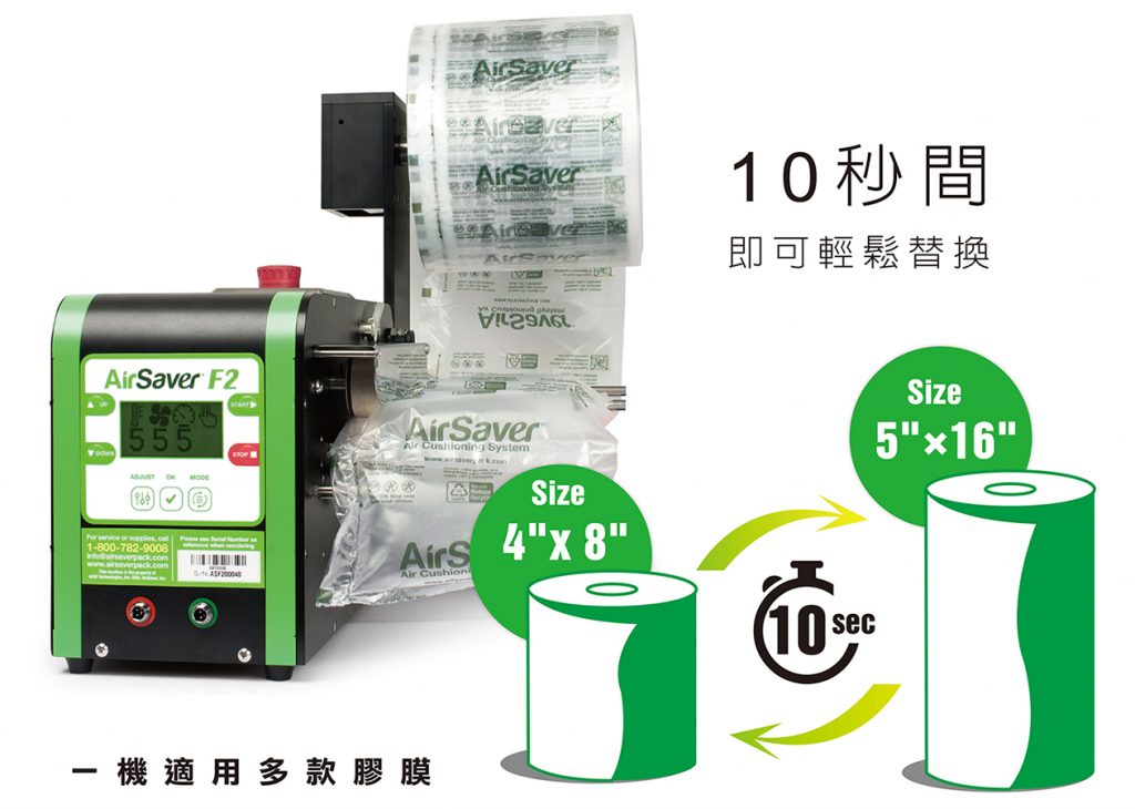 AirSaverF2一機適用多款膠膜